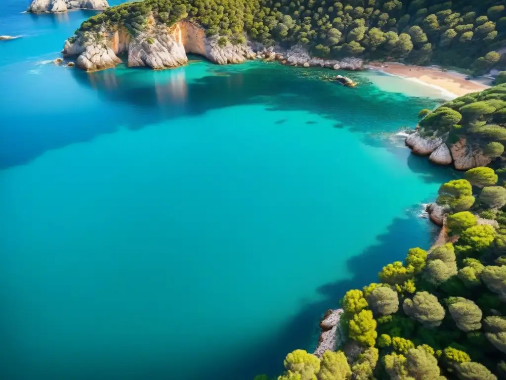 Costa Brava: Costa turquesa y acantilados verdes Costa Brava: aguas turquesa, acantilados verdes y playas