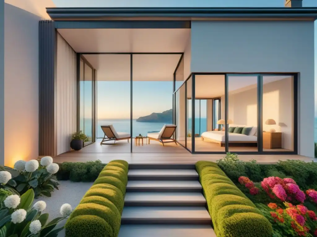 Residencia costera renovada: fusión entre modernidad y encanto tradicional Una casa costera restaurada combina modernidad y tradición en perfecta armonía, resaltando su encanto junto al mar