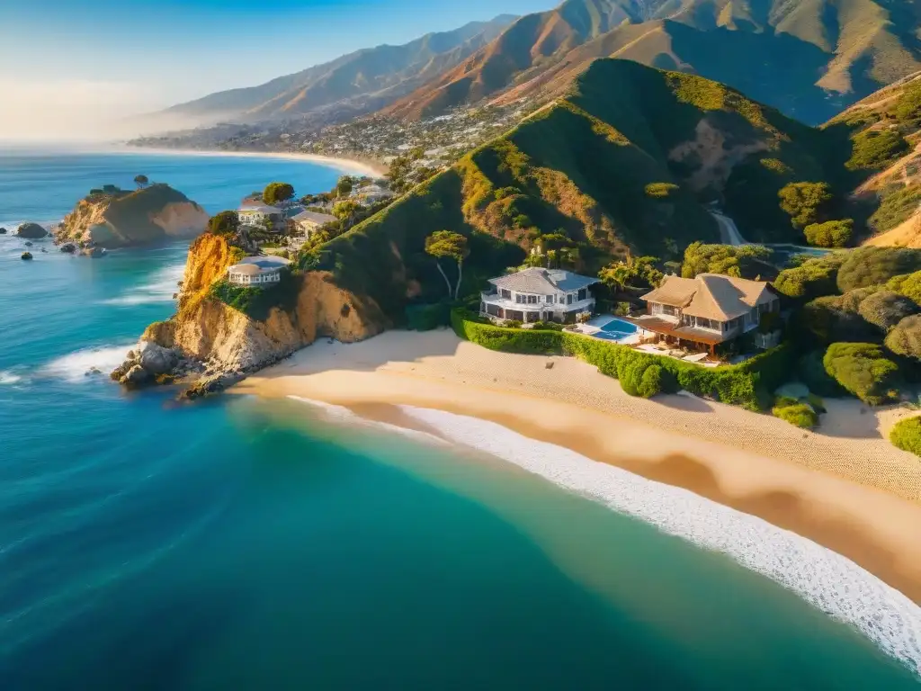 Costa de Malibu: Lujo y exclusividad junto al Pacífico Costa de Malibú: lujo millonario en destinos costeros exclusivos