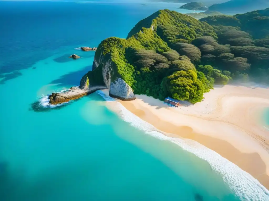 Propiedad costera paradisíaca: aguas turquesas y playas doradas Costa paradisíaca con aguas turquesa y playas doradas