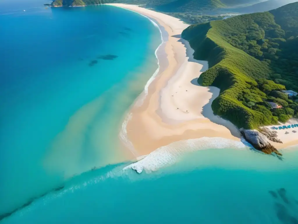Paraíso costero: Playas de ensueño con lujo y naturaleza Costa prístina, aguas turquesa, arena dorada y propiedades costeras
