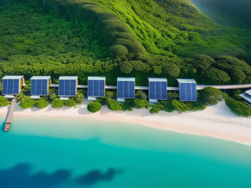 Un ecoresort sostenible integrado en la costa, con EcoDiseño en propiedades costeras del mundo