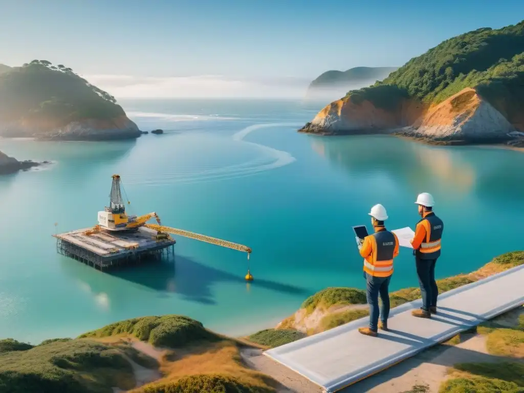 Ingenieros crean costas resilientes con IA Equipo de ingenieros utiliza inteligencia artificial para construcciones costeras innovadoras