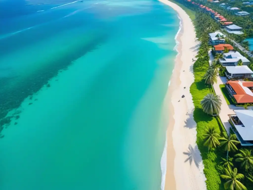 Paraíso costero: playas de ensueño y propiedades de lujo Para evitar errores comunes al buscar propiedades costeras, disfruta de una playa idílica con aguas turquesas y palmeras verdes
