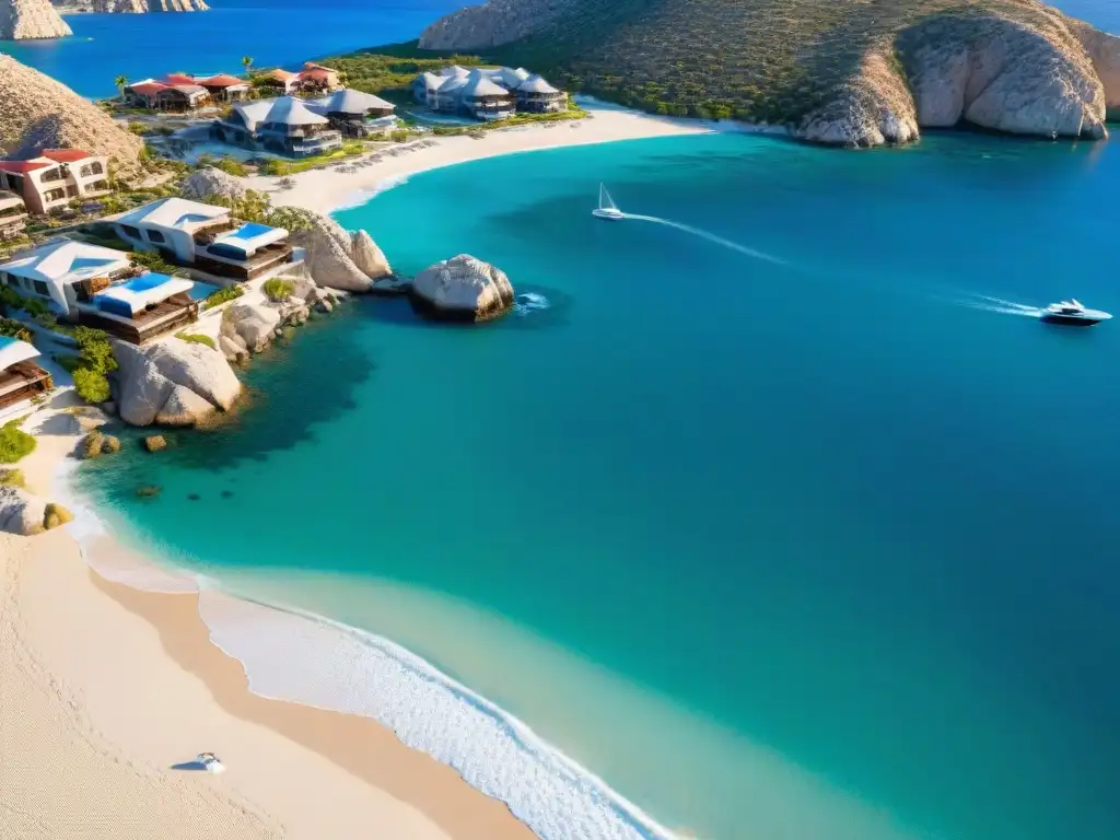 Villas de lujo en Cabo San Lucas: exclusividad frente al mar Exclusivas propiedades costeras en Cabo San Lucas con vistas al mar y piscinas infinitas privadas