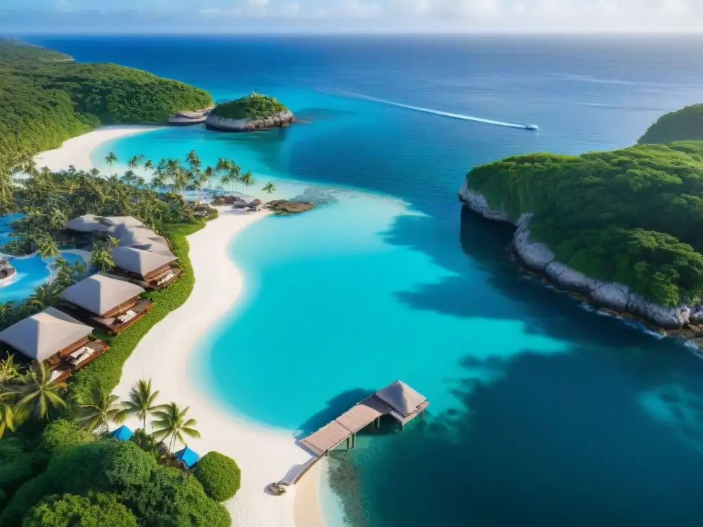 Paraíso exclusivo: Resort de lujo frente al mar con piscinas infinitas y playas de ensueño Exclusivo resort costero de lujo con infinity pools y playas de ensueño