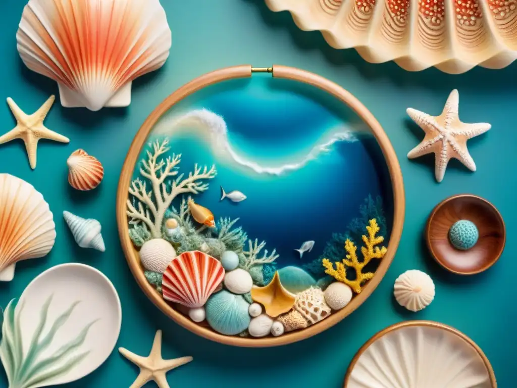 Artesanías marinas del mundo: joyas, cestas y esculturas Una exquisita muestra de artesanías oceánicas inspiradas en el mar de todo el mundo