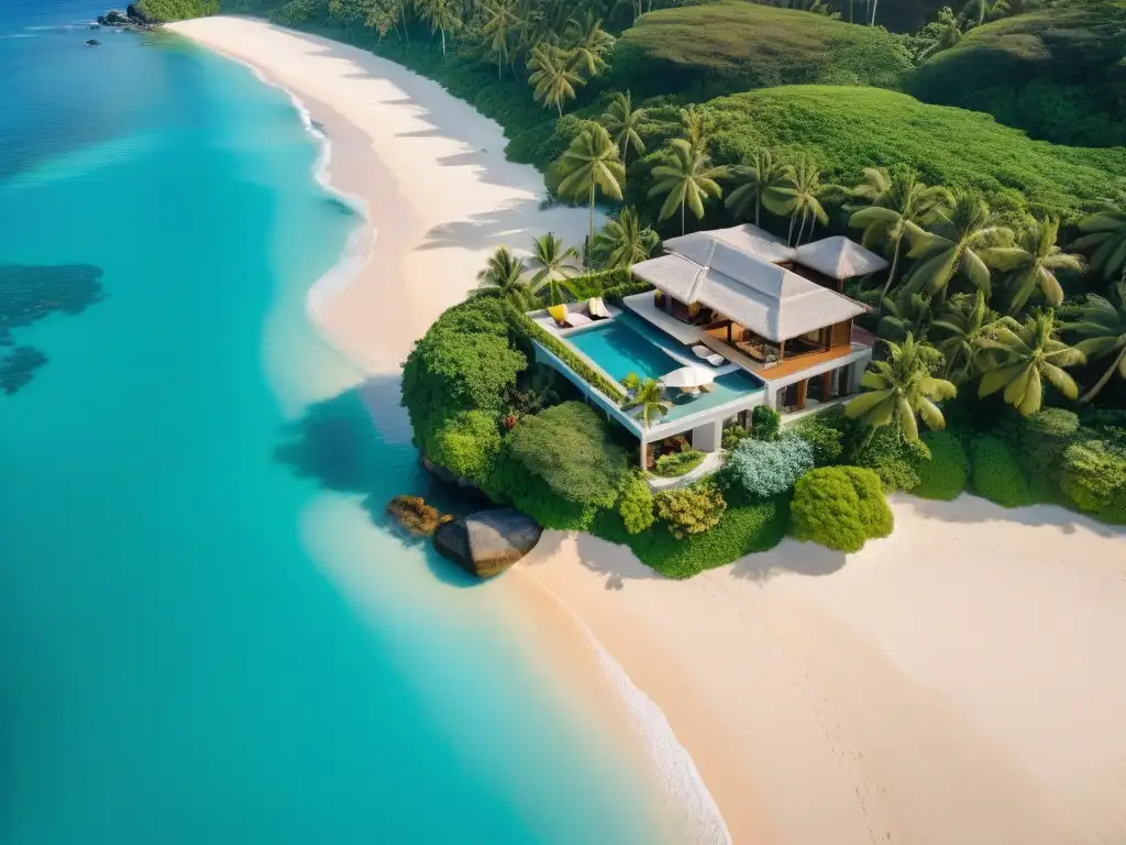 Villa de lujo frente al mar: paraíso costero en destino tropical Exquisita villa costera con aguas turquesas y playa dorada, ideal para invertir en Fiscalidad en compra propiedades costeras