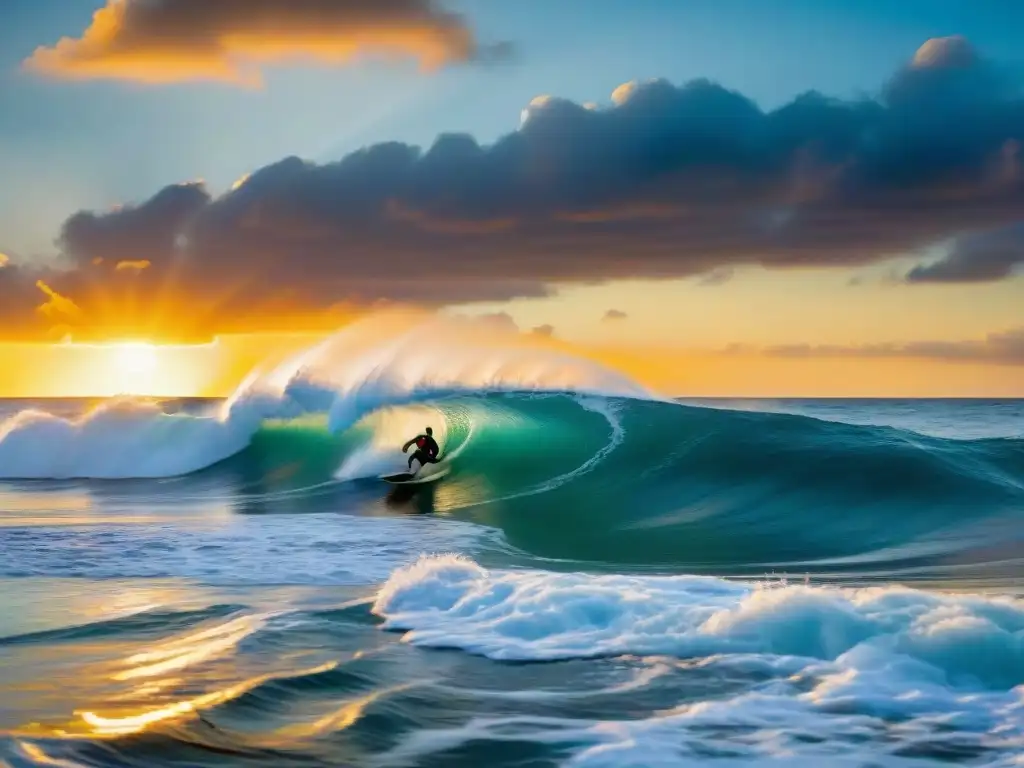 Bodyboarders en perfecta sincronía al atardecer Un grupo de bodyboarders en perfecta sincronía, surfeando al atardecer