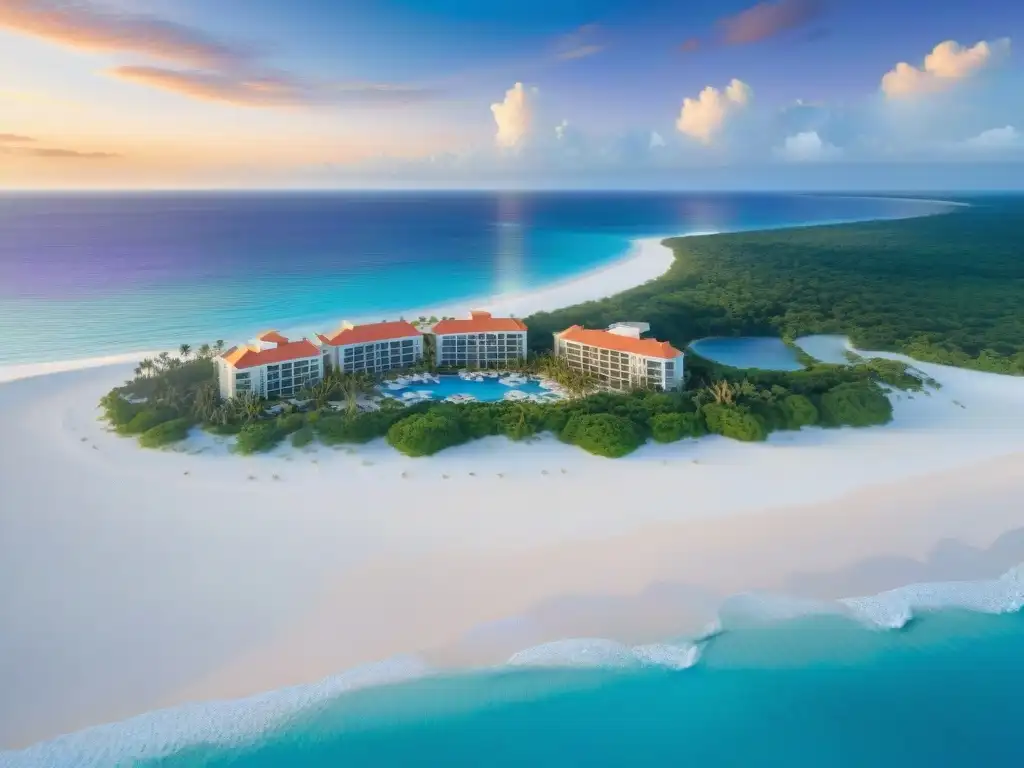 Costa de ensueño: hoteles de lujo frente al mar Impacto de desarrollos hoteleros en propiedades costeras: Hoteles de lujo integrados con la belleza natural de la costa