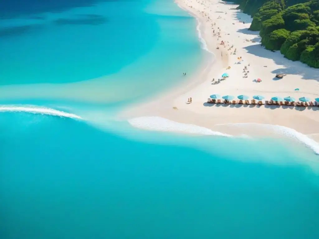 Paraíso natural vs Impacto del turismo en playas costeras: naturaleza serena vs