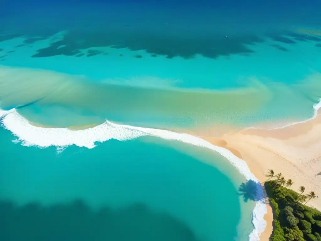 Paraíso costero: aguas turquesas y playas doradas Impresionante paisaje costero con aguas turquesas y arena dorada, ideal para invertir en propiedades costeras