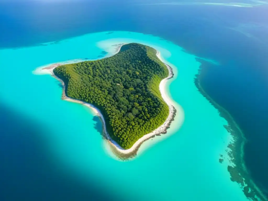 Costa tropical: belleza marina y conservación Un impresionante paisaje costero con aguas turquesa, playas doradas, arrecifes de coral y manglares verdes