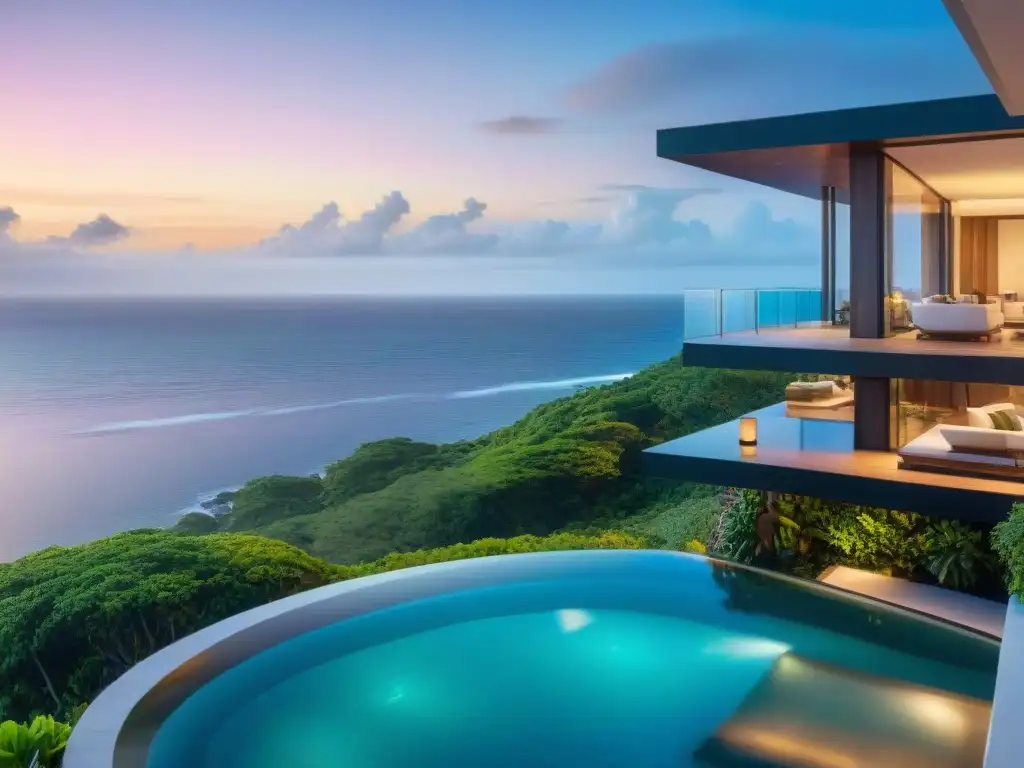 Residencia de lujo frente al mar con atardecer espectacular Inversión costera: propiedad de lujo con vista al mar, diseño moderno y terraza al aire libre