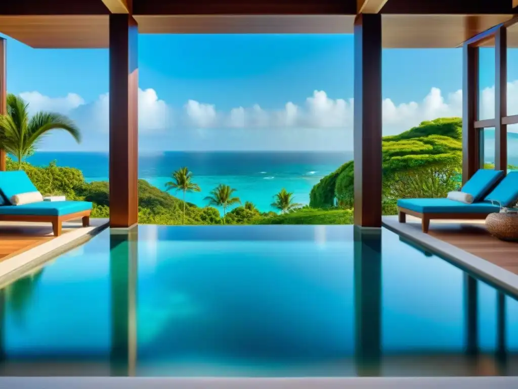 Propiedad de lujo frente al mar: exclusividad y elegancia Inversión exclusiva en propiedades frente al mar con detalles arquitectónicos y piscina infinita privada