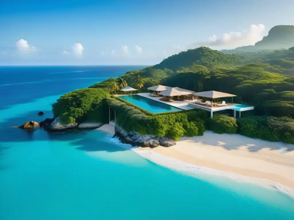 Propiedad de lujo frente al mar: villas con piscinas infinitas y vistas al paraíso Inversiones colectivas en propiedades costeras: Exclusivas villas frente al mar con piscinas infinitas en entorno tropical de lujo