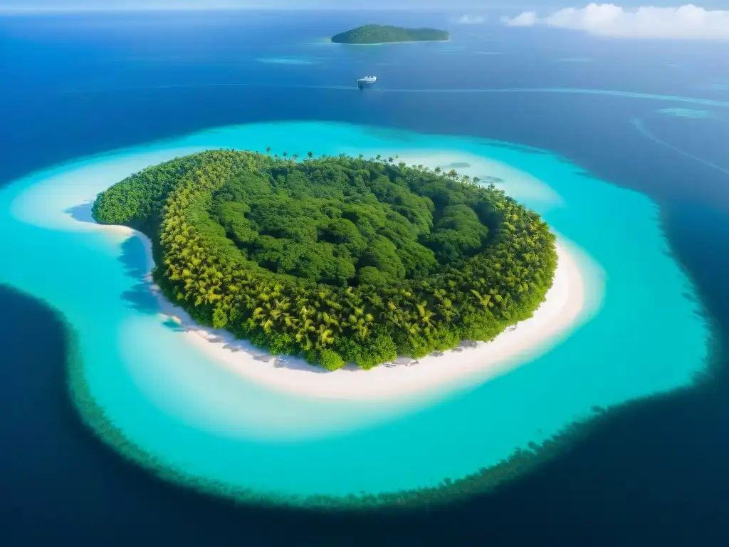Paraíso privado: Isla exclusiva con villas de lujo y playa paradisíaca Inversión en isla privada: lujo, serenidad y potencial de monetizar