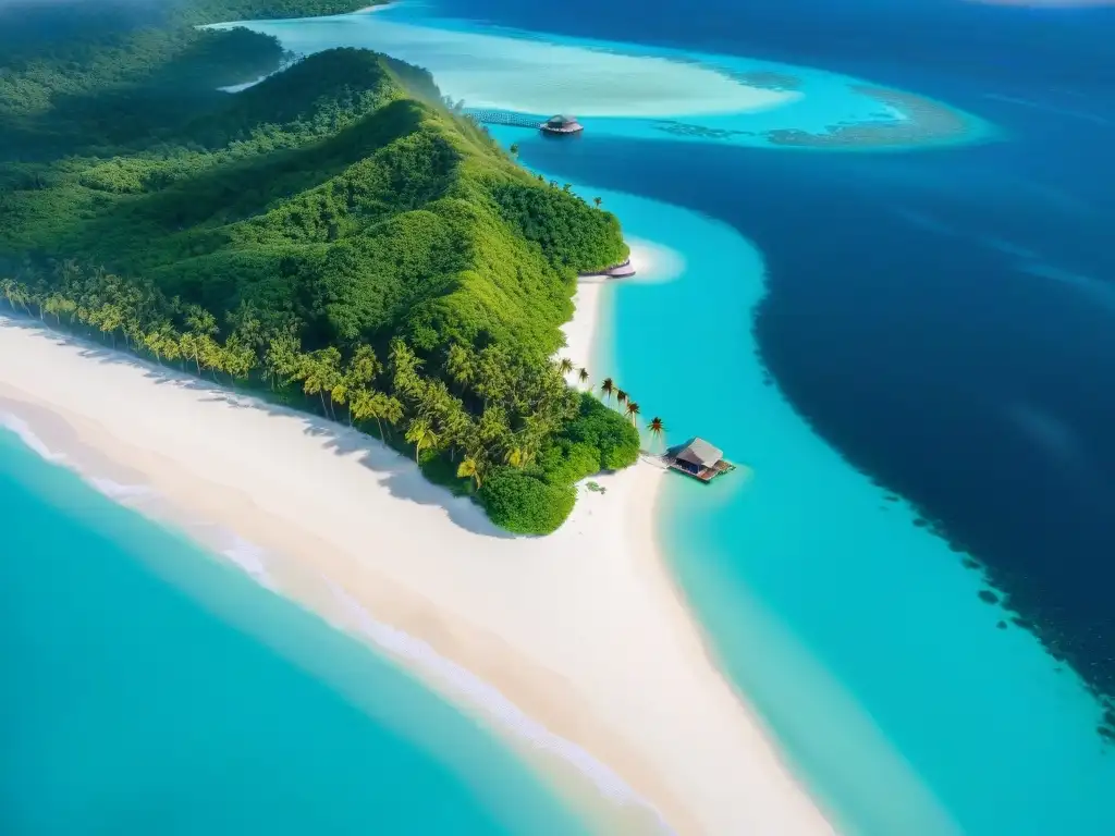 Paraíso exclusivo: isla tropical con villas de lujo y playas de ensueño Inversión en isla privada paradisíaca, ideal para monetizar sueños de paraíso propio