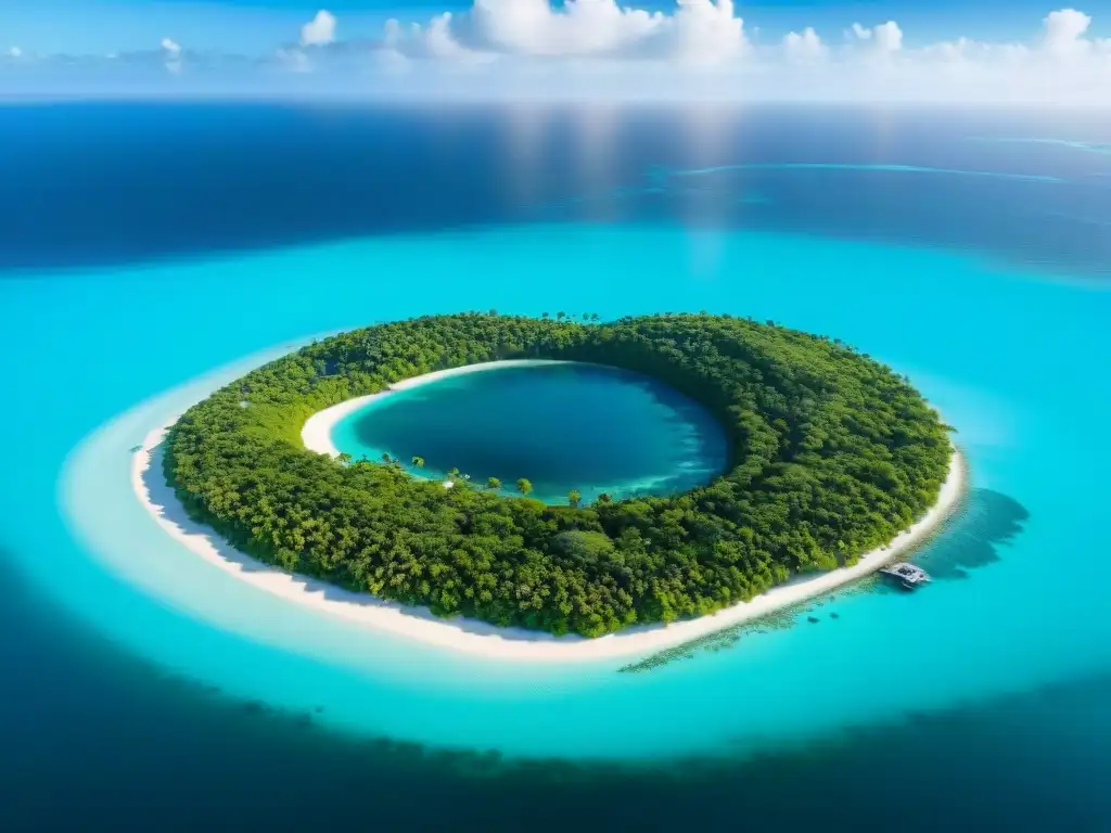 Paraíso privado: isla de lujo y marina exclusiva Inversión en isla privada paradisíaca con villas lujosas, vegetación exuberante y marina privada con yates