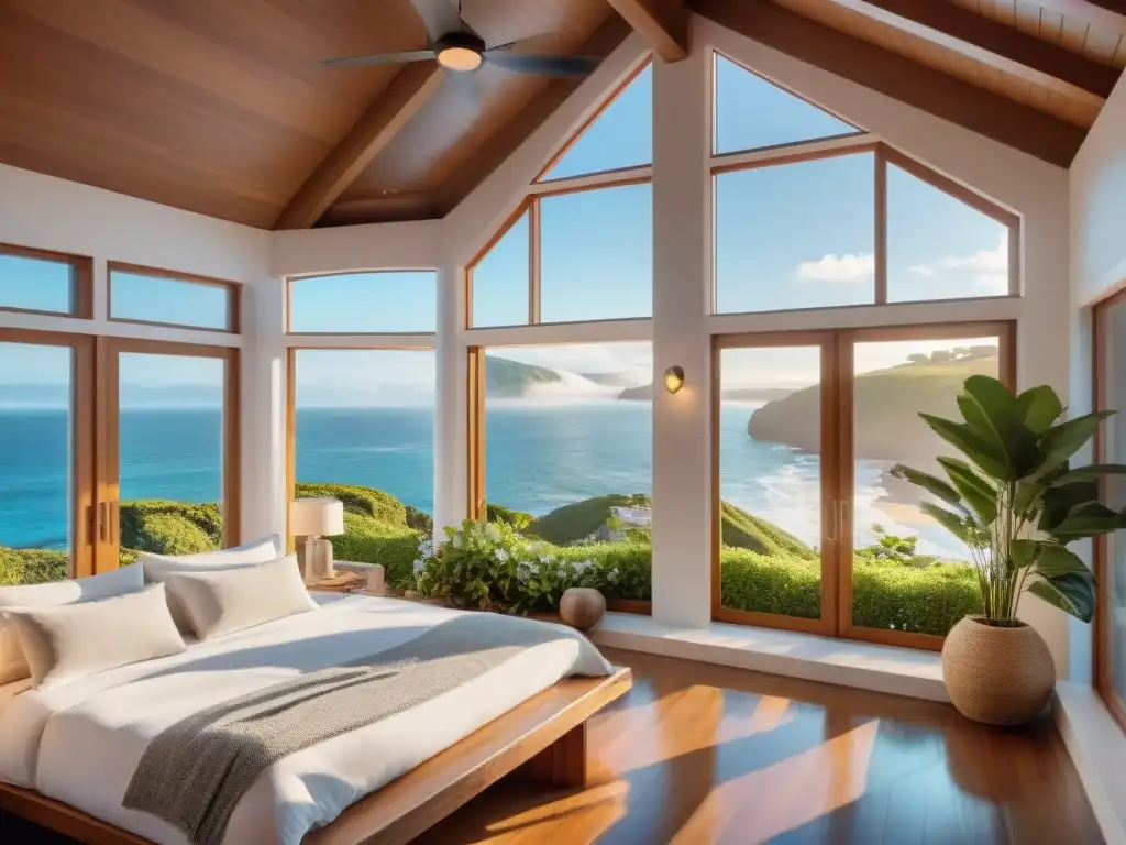 Refugio costero: loft soleado en acantilado con arte y naturaleza Un loft costero lleno de arte y naturaleza, inspirando tranquilidad
