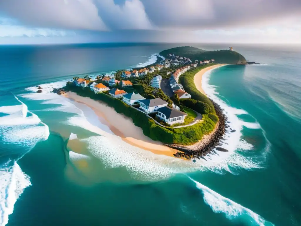 Costa de lujo: propiedades frente al mar en peligro Majestuosas propiedades costeras frente al mar, entre la belleza y la vulnerabilidad