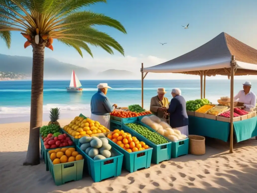 Mercado costero: jubilados exploran colores y sabores locales Un mercado costero emergente como destino ideal de retiro, lleno de color, productos locales y comunidad acogedora