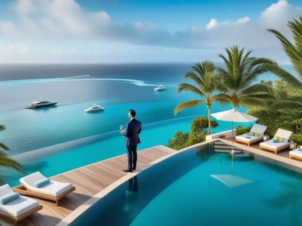 Exclusiva propiedad costera con servicio de concierge y piscina infinita Un oasis de lujo costero con servicios de concierge para propiedades costeras