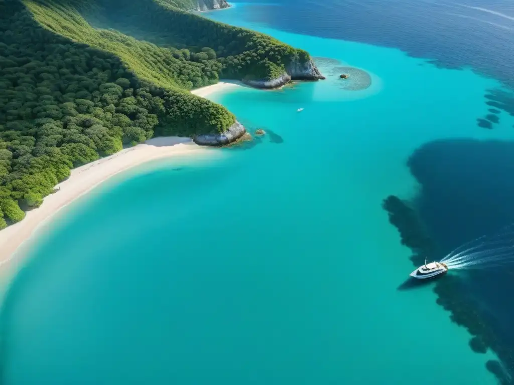 Costa prístina: belleza natural en riesgo Un paisaje costero impresionante que destaca la importancia de la conservación costera en la historia