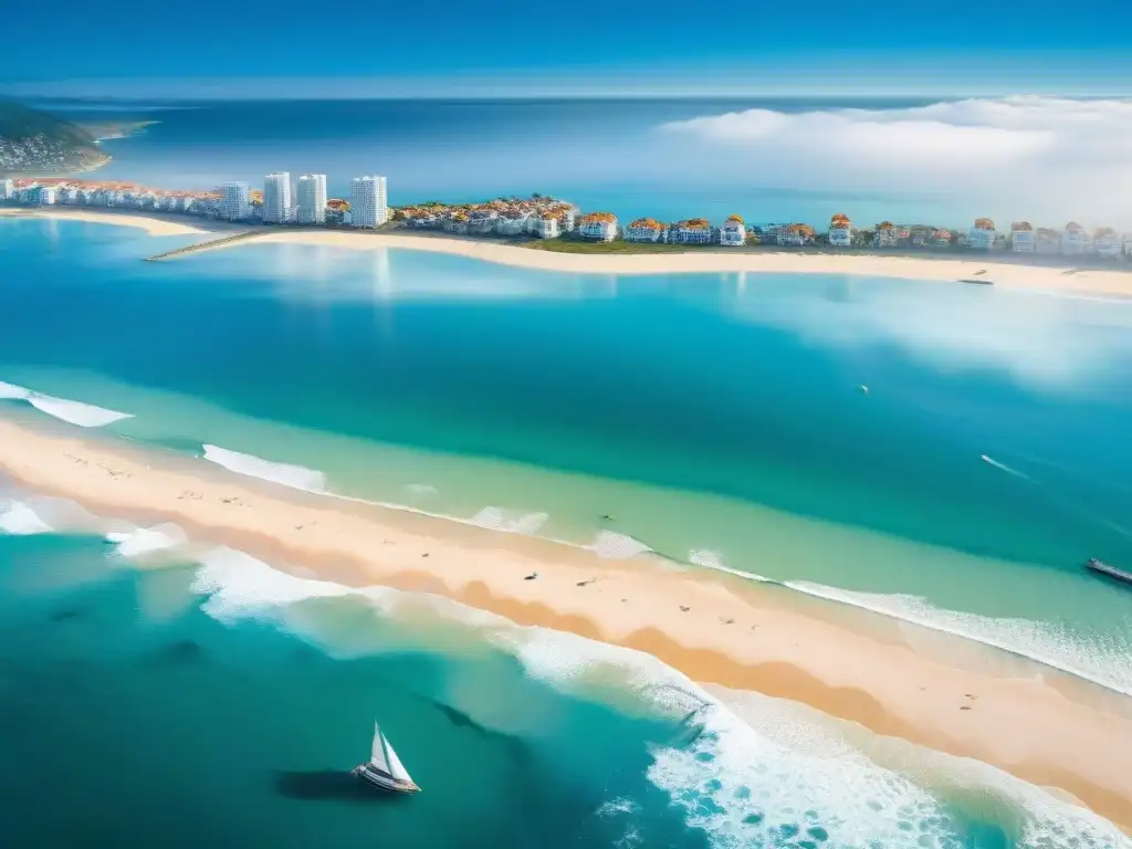 Inversión inmobiliaria costera: tradición y modernidad en un pueblo costero Un paisaje costero impresionante con ventajas del crowdfunding inmobiliario costero en una ciudad bulliciosa