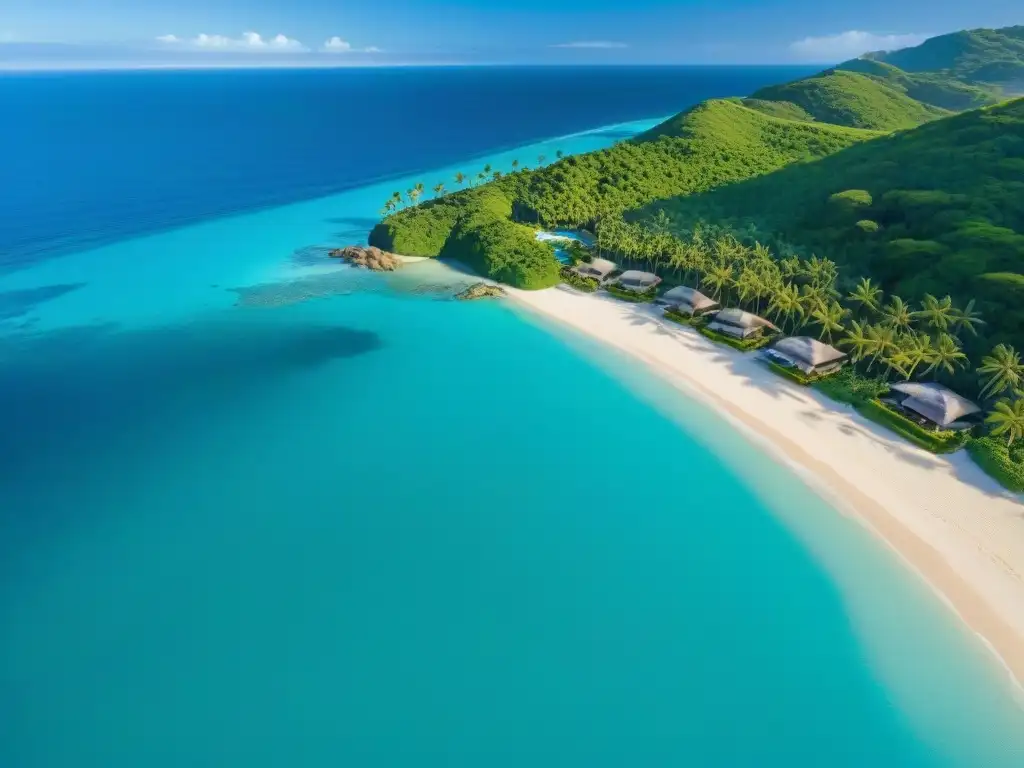 Paraíso costero: aguas turquesas, playas doradas y atardecer sereno Un paraíso costero: aguas turquesas, palmeras, villas de lujo y veleros, ideal para Retiros Costeros Inversión del Momento