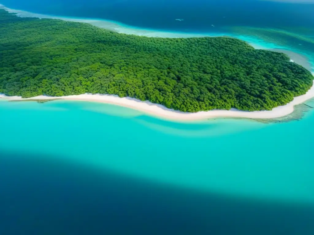 Paraíso costero: arrecife de coral vibrante y biodiverso Un paraíso costero con arrecife de coral vibrante y aguas turquesas, muestra la importancia del turismo sostenible en zonas costeras