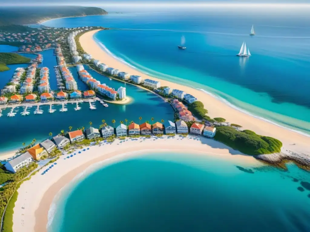 Costa tropical: vibrante pueblo playero con aguas cristalinas Un paraíso costero: coloridas propiedades frente al mar, aguas cristalinas y playas doradas
