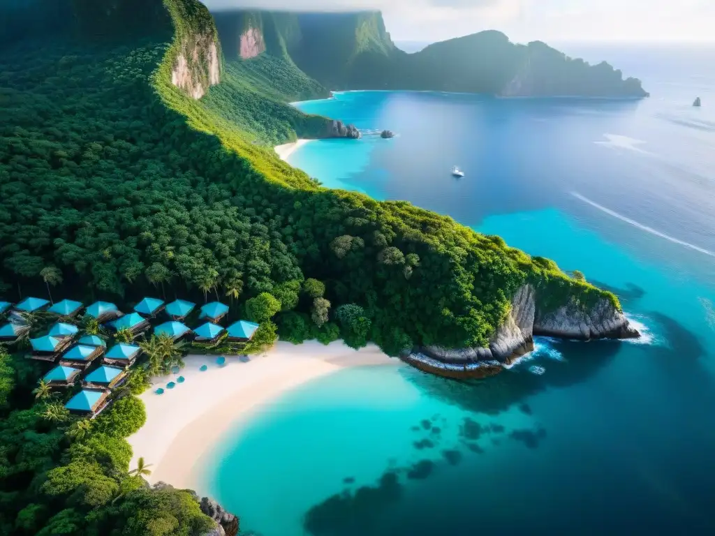 Paraíso costero de lujo: villas exclusivas con infinity pools en acantilados verdes y aguas turquesa Un paraíso costero de lujo entre acantilados verdes y aguas turquesa