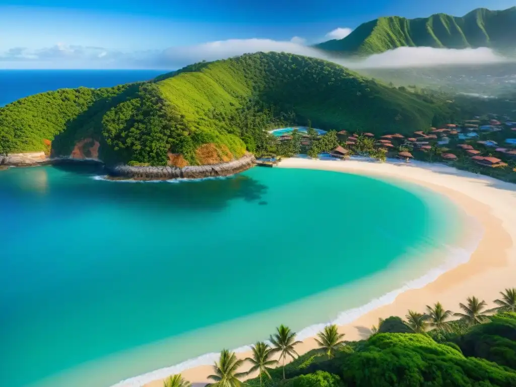 Propiedad costera de lujo entre colinas verdes y mar turquesa Un paraíso costero de lujo entre colinas verdes y mar azul, ideal para propiedades costeras 2023