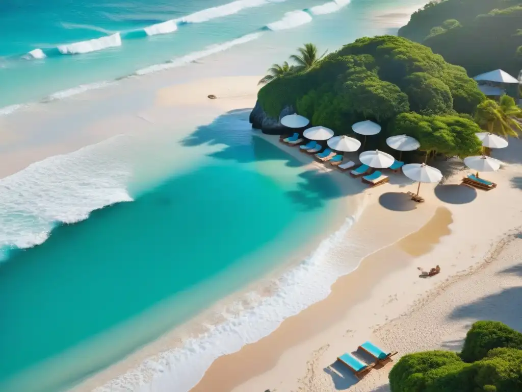 Policies de Cancelación en Playa Paradisíaca Un paraíso costero perfecto con políticas cancelación plataformas vacaciones costeras reflejadas