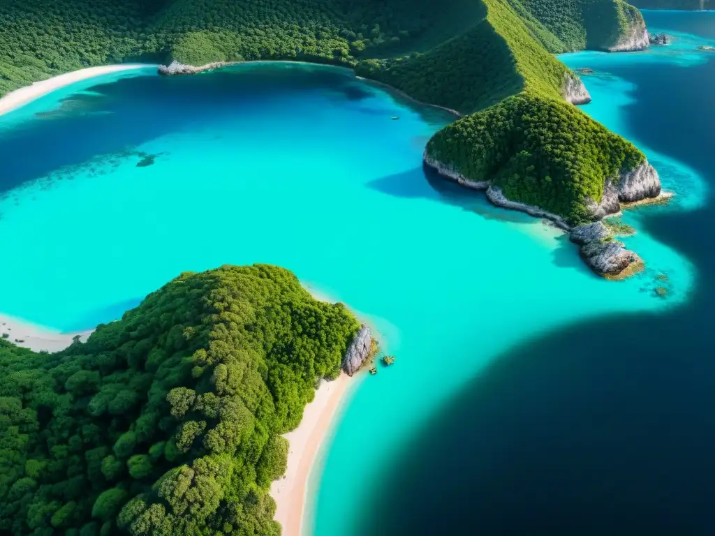 Paraísos costeros: protege tu tesoro natural con seguro de propiedad Paraíso costero salvaje: aguas turquesas cristalinas, playas doradas, vegetación exuberante y arrecifes de coral vibrantes