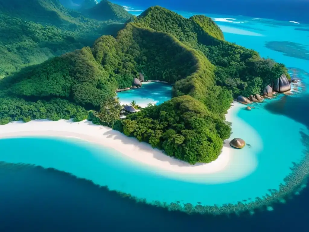 Paraíso exclusivo en Seychelles: lujo y privacidad en un resort de ensueño Un paraíso de lujo y exclusividad en una isla privada de las Seychelles