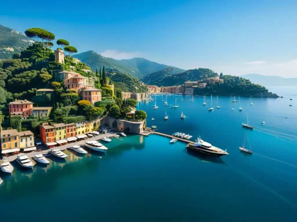 Portofino: la transformación de un pueblo pesquero a destino de lujo La reinvención de Portofino como destino: el impresionante y lujoso puerto lleno de yates, edificios coloridos y cafés elegantes