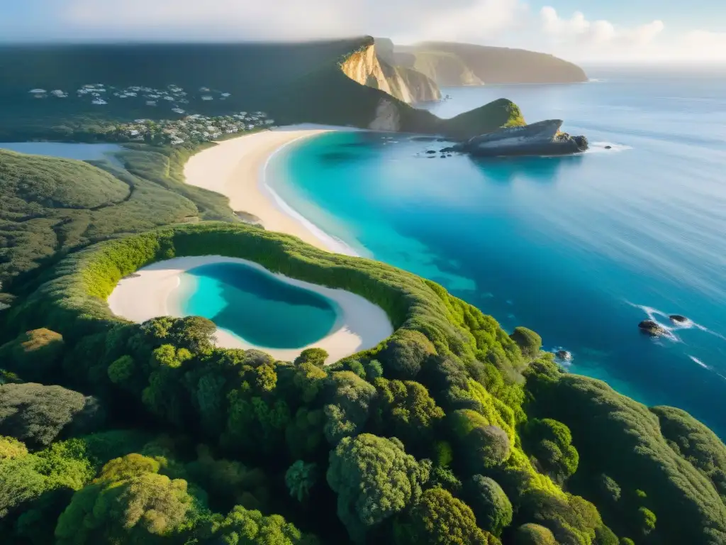 Propiedad costera integrada en armonía con la naturaleza Propiedad costera con diseño paisajístico maravillado en armonía con el entorno natural y la belleza del litoral