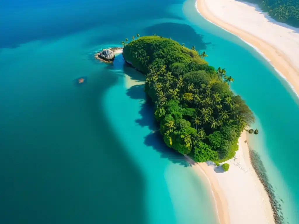 Propiedad costera de ensueño: aguas turquesas y playas de arena blanca Propiedad costera de ensueño con aguas turquesas, arena blanca y palmeras