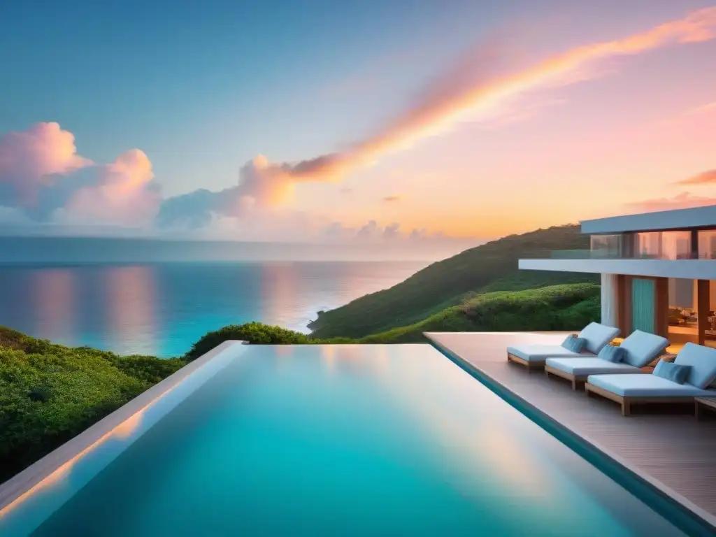 Residencia costera de vanguardia: lujo y naturaleza en perfecta armonía Una propiedad costera innovadora: arquitectura moderna, lujo y naturaleza se fusionan en un escenario sofisticado y tranquilo