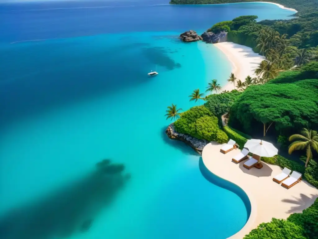 Propiedad costera de lujo: piscina infinita privada frente al mar Propiedad costera de lujo con servicios de concierge, piscina infinita privada y vistas al océano