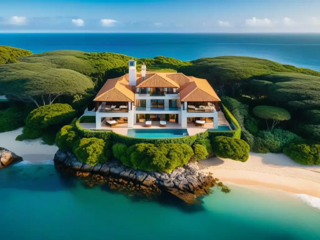 Propiedad costera de lujo: diseño exquisito y exclusividad Propiedad costera premium con exuberante paisajismo y piscina, ideal para Seguro de propiedad costera premium