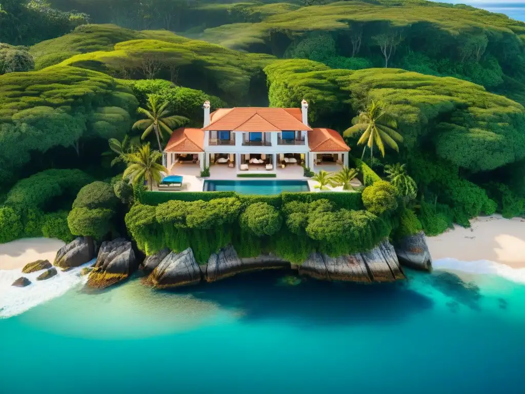 Propiedad costera de lujo con seguro premium: villa frente al mar Propiedad costera premium con seguro de propiedad costera premium, villa frente al mar, piscina infinita y vistas panorámicas