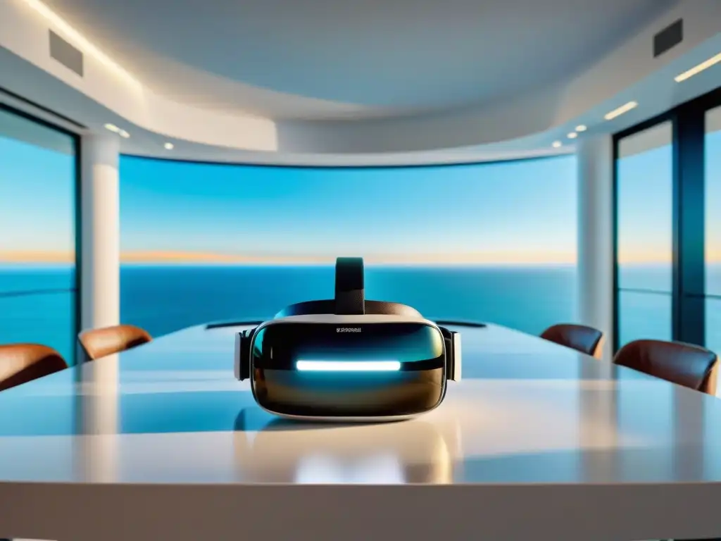 Explora propiedades de lujo en realidad virtual Explora una propiedad costera en realidad virtual para visitas inmobiliarias costeras