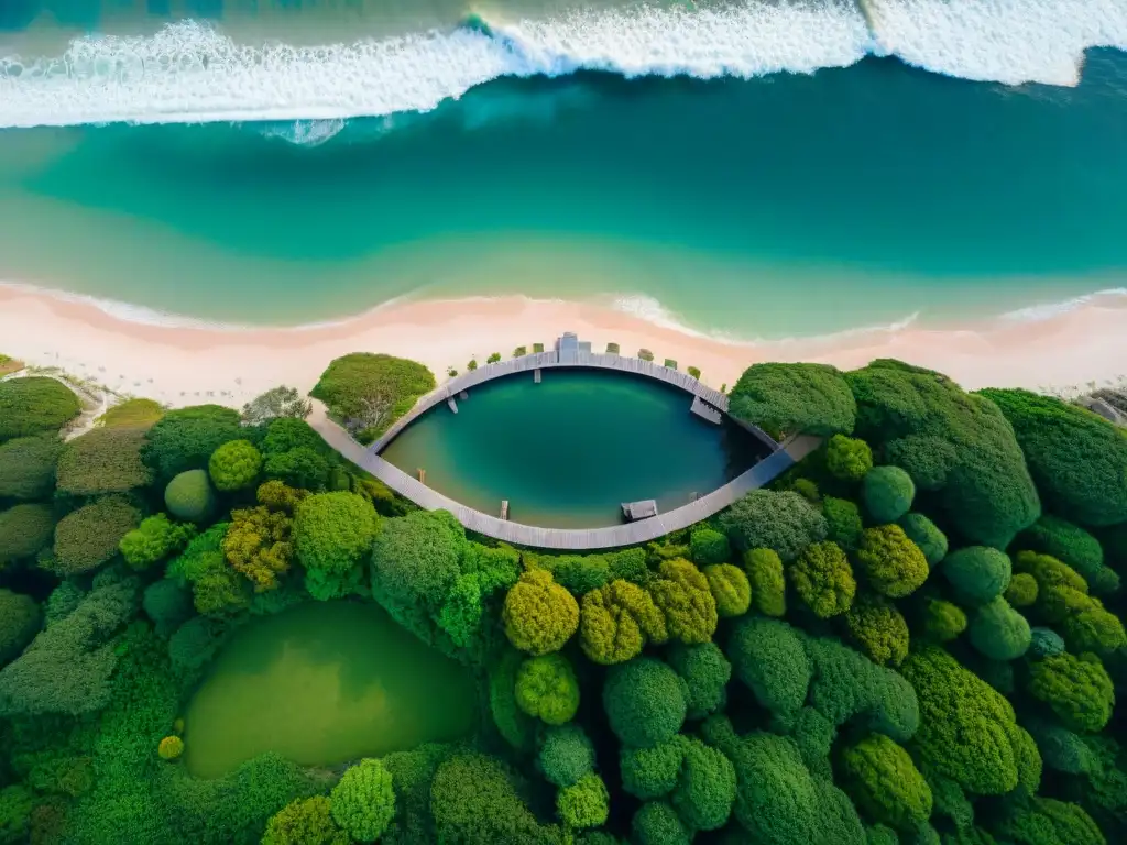 Propiedad costera de lujo: diseño exclusivo y ubicación frente al mar Propiedad de lujo en comunidad costera con diseño intrincado, comodidades lujosas y ubicación frente al mar