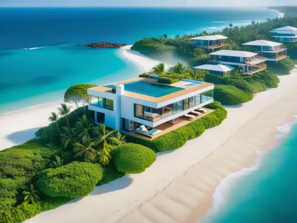 Residencia de lujo frente al mar: diseño moderno y exclusivo Propiedades costeras exclusivas: arquitectura moderna en armonía con el entorno natural y vistas al mar