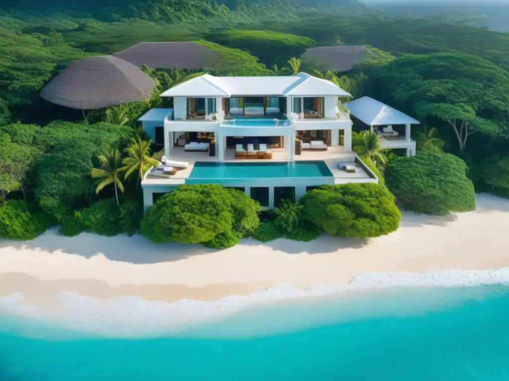 Propiedad exclusiva frente a la playa: lujo y naturaleza Propiedades costeras exclusivas mercado: Mansión de lujo con vistas al océano y piscina infinita en paraíso tropical