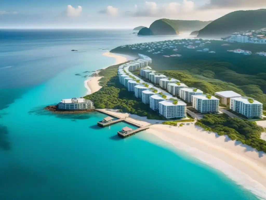 Inversión en desarrollo costero: lujo y riesgos Inversión en propiedades costeras: lujo y riesgos en modernos edificios rodeados de belleza natural