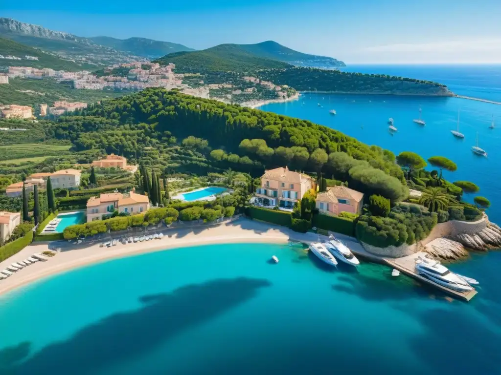 Villas de lujo en la Riviera Francesa: un paraíso costero Propiedades costeras de lujo en la Riviera francesa, con villas, yates y paisajes exuberantes